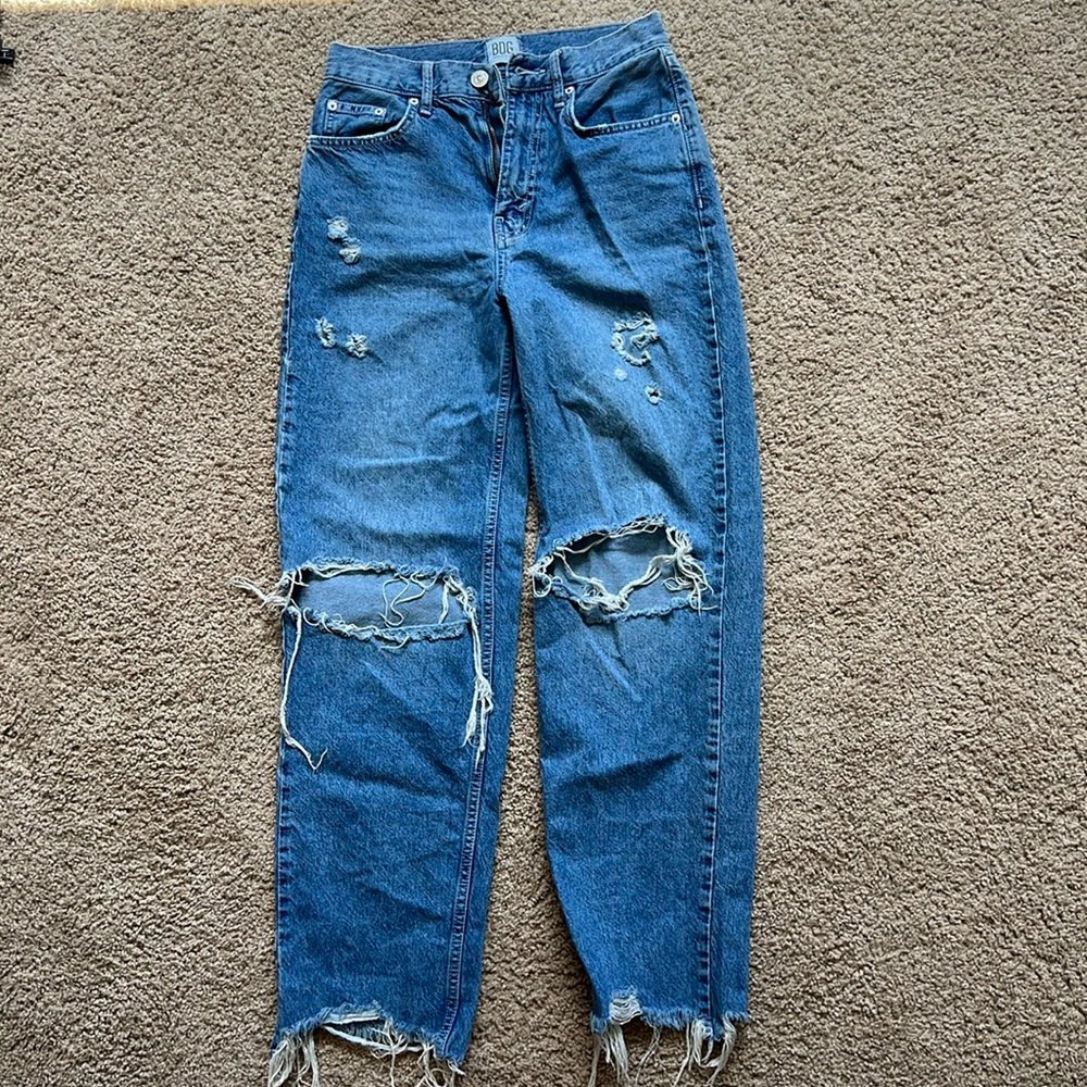 BDG high rise baggy jeans